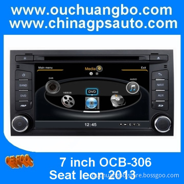 Ouchuangbo S100 Car GPS DVD Head Unit Car Radio Stereo for Seat leon 2013